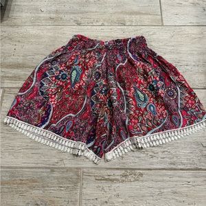 Bohemian Flowy Shorts